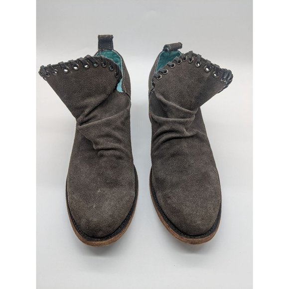 Corral Boots Smoke Woven Ankle Boots 8.5 - Picture 6 of 11